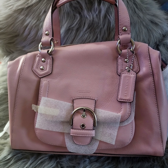 Coach Handbags - NWT Coach pink tulle satchel